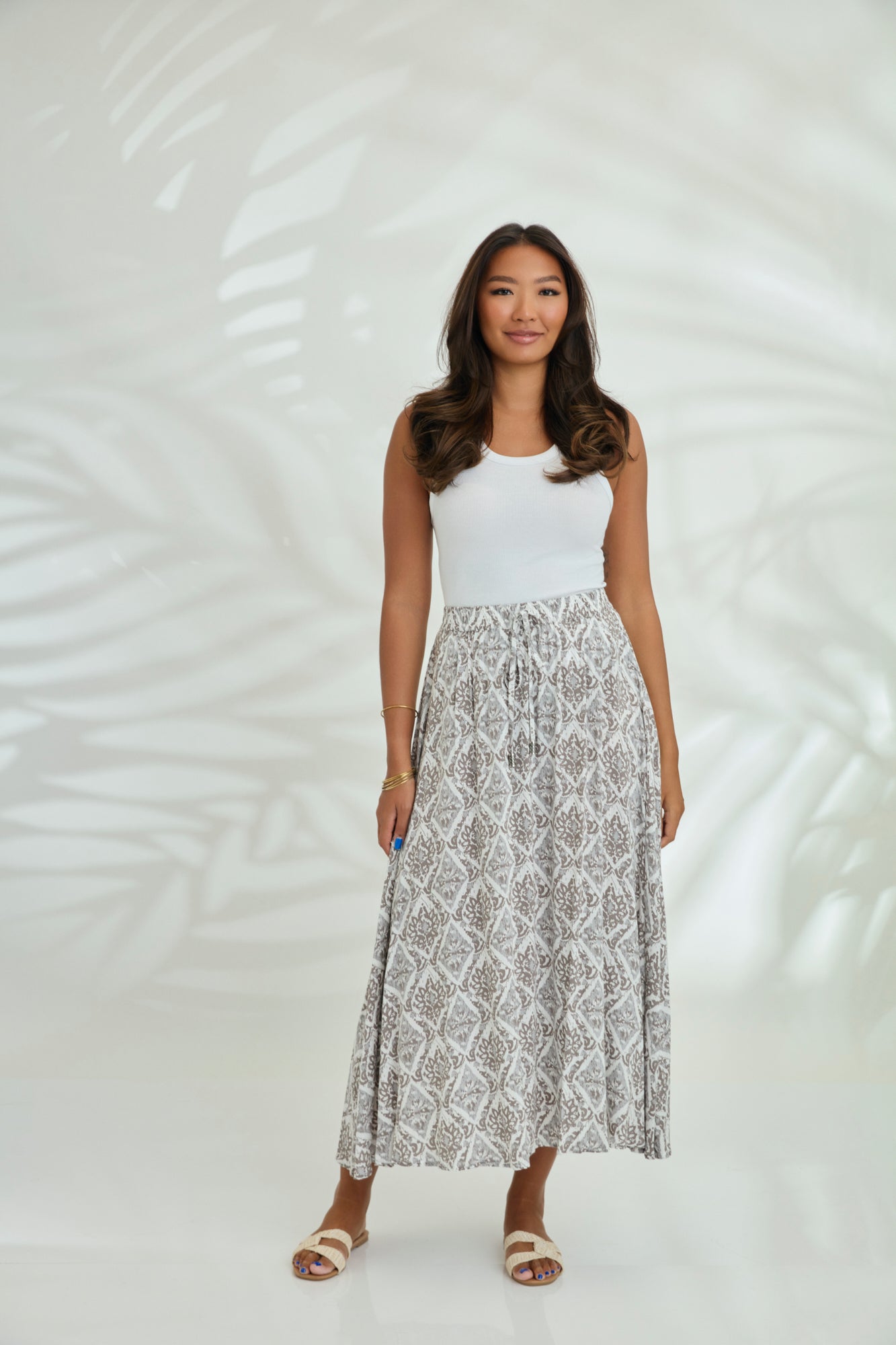 Channy Skirt - Diamond Brown