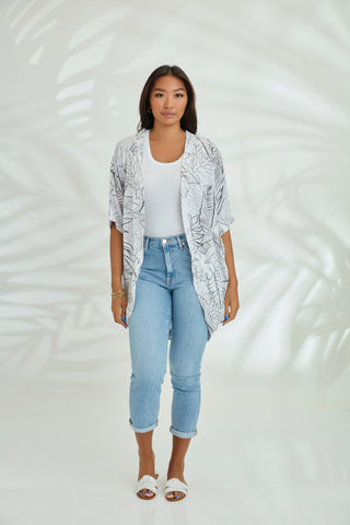 Nelly Dress - Meadow White