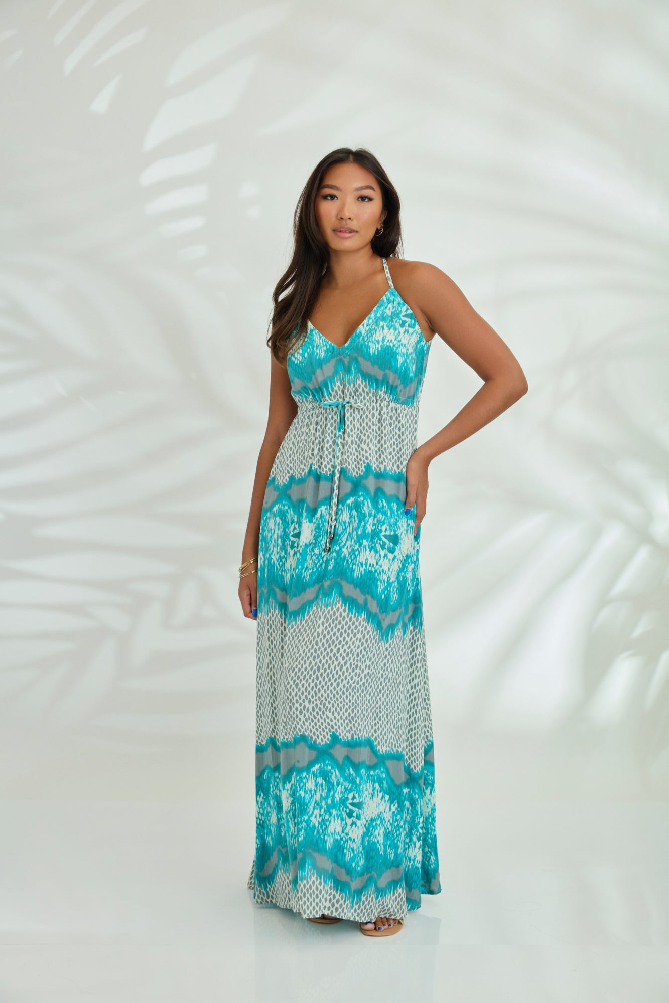 Boho Dress - Pixie Blue