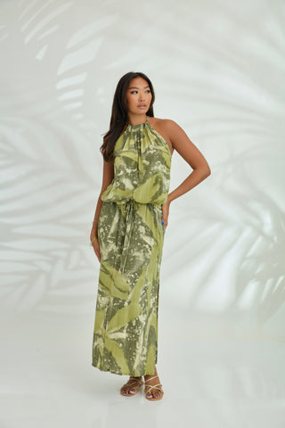 Nelly Dress - Meadow White