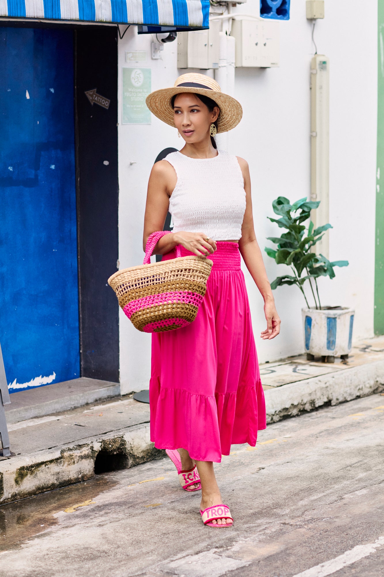 Stella Skirt - Joy Pink