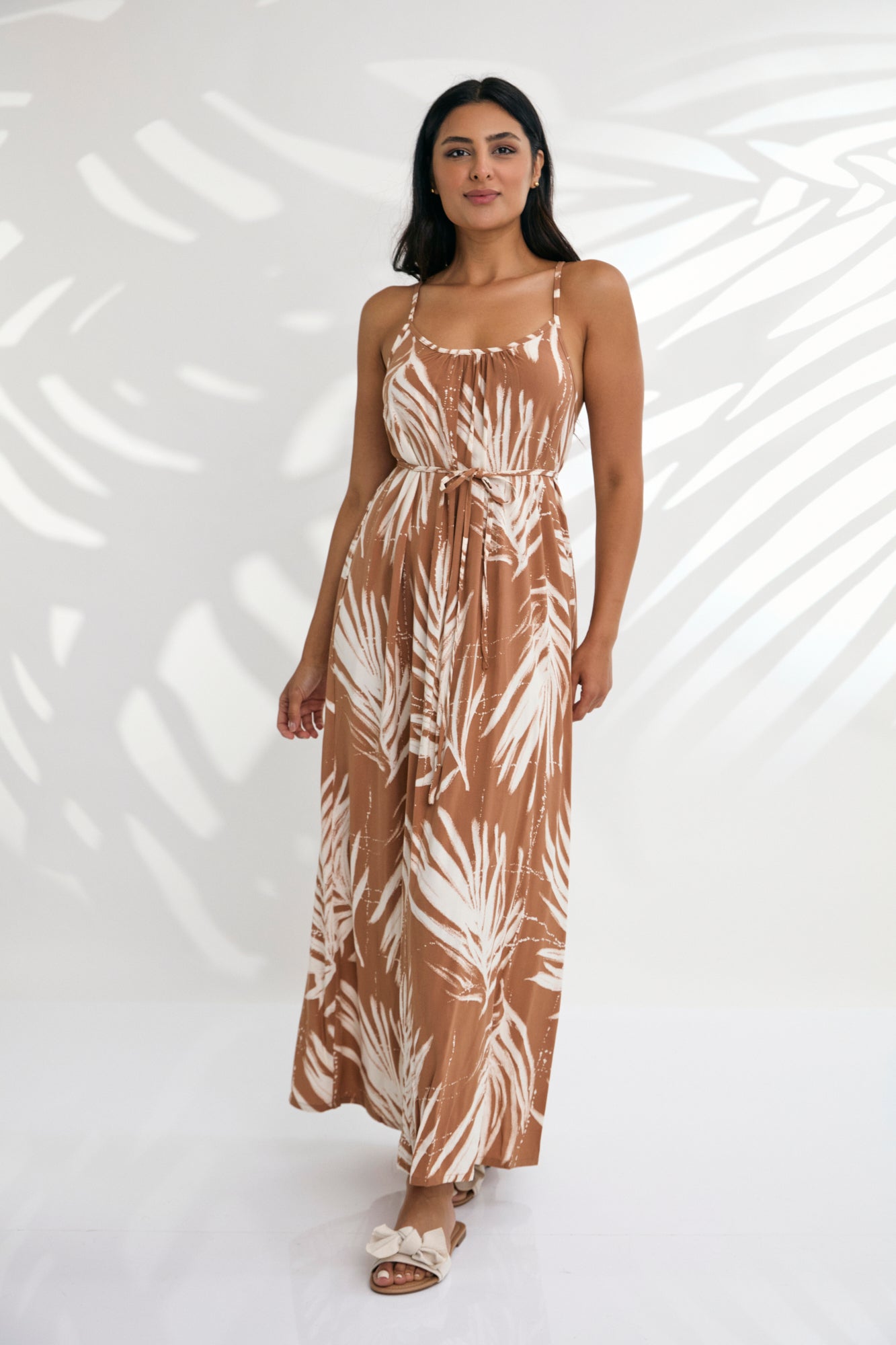 Maxi with belt - Maui Beige