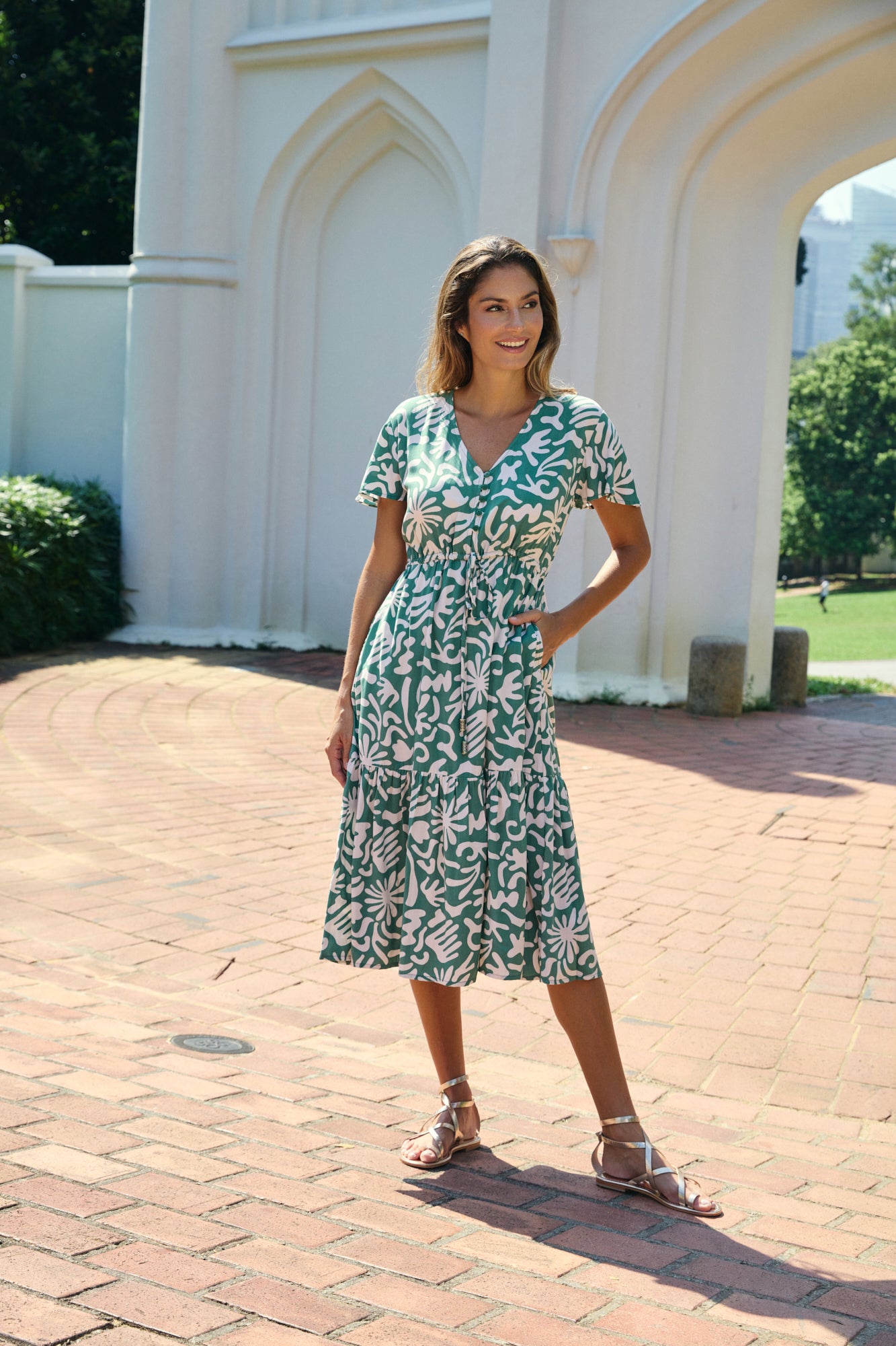 Delta Dress - Sage Dream