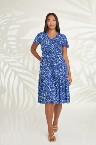 Nelly Dress - Meadow White