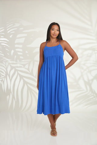 Delta Dress - Meadow Blue