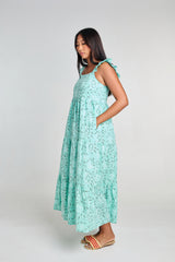 Dress Amalie - Mint Boteh