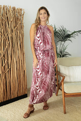Maxi Susan - Burgundy