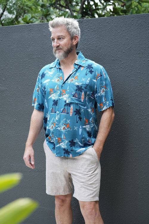 Mens Shirt - Surf