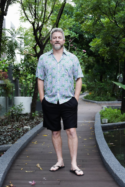 Mens Shirt - Palm Tree
