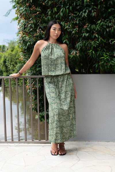 Maxi Susan - Green Posey