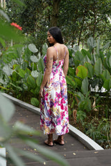 Maxi with belt - Lillies