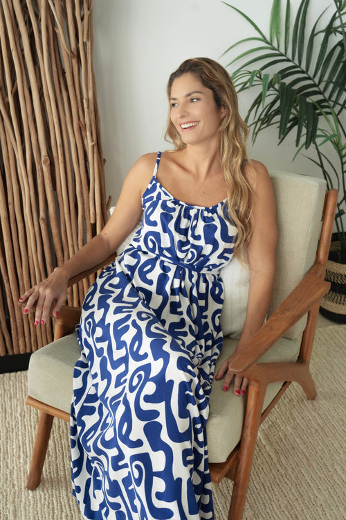Maxi with belt - Greece