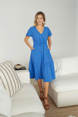 Delta Dress - Blue