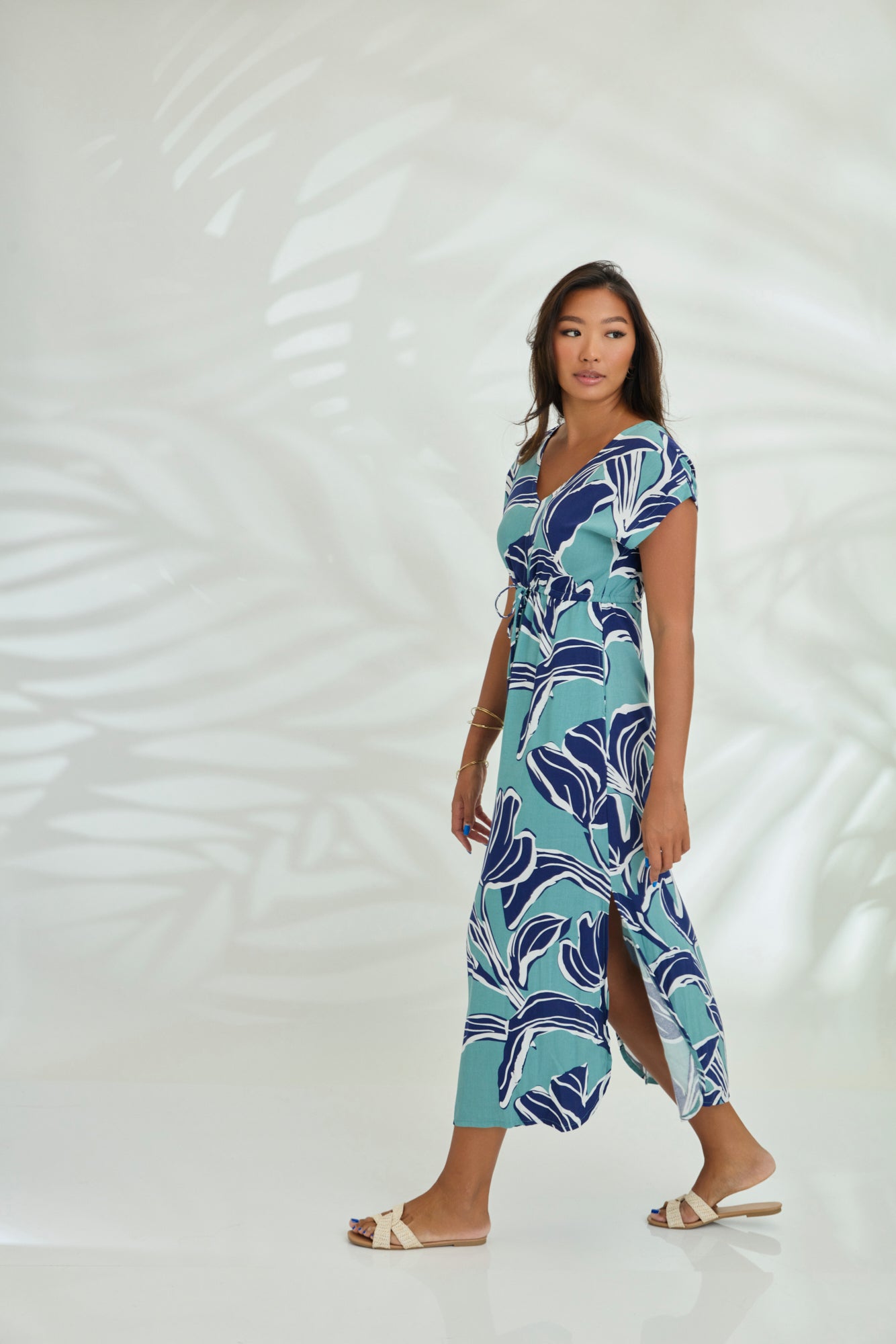 Mia tropical best sale jumpsuit