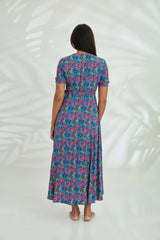 Renae Wrap Dress - Meadow Green