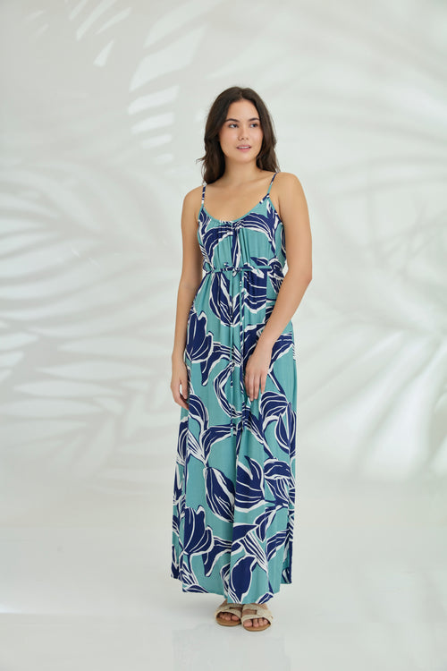 Maxi with belt - Abby Green