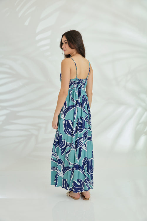 Maxi with belt - Abby Green