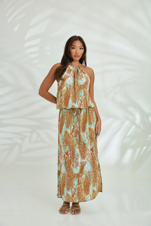 Maxi Susan - Leopard Brown
