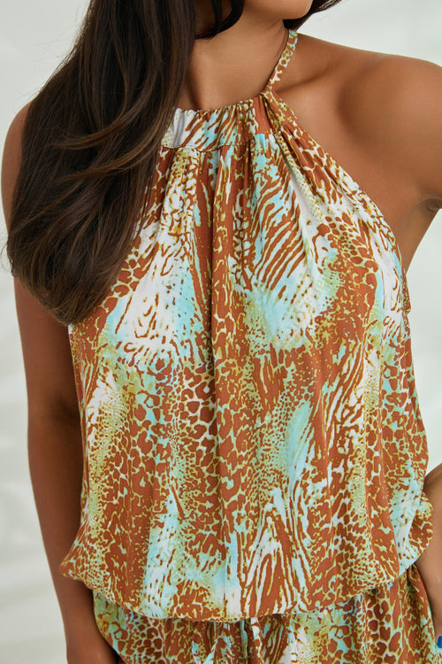 Maxi Susan - Leopard Brown