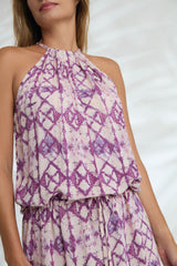 Maxi Susan - Purple Tie Die
