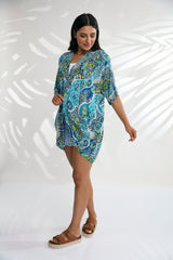 Kimono - Paisley Blue