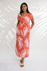 Dress Mia - Maui Orange