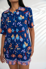 Maria Shorts Set - Tequila