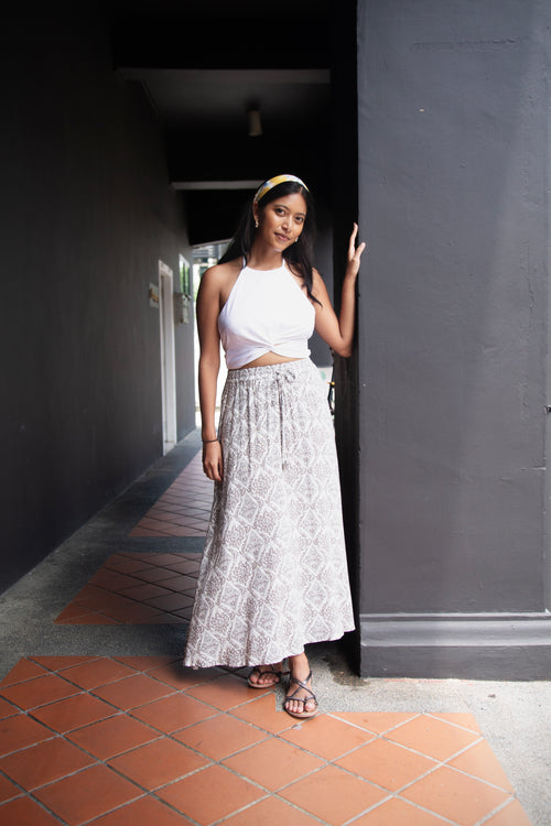 Channy Skirt - Diamond Brown