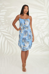 Roisin Dress - Blue Angel