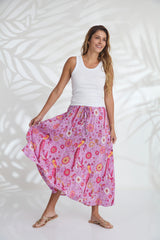 Channy Skirt - Birdie Pink