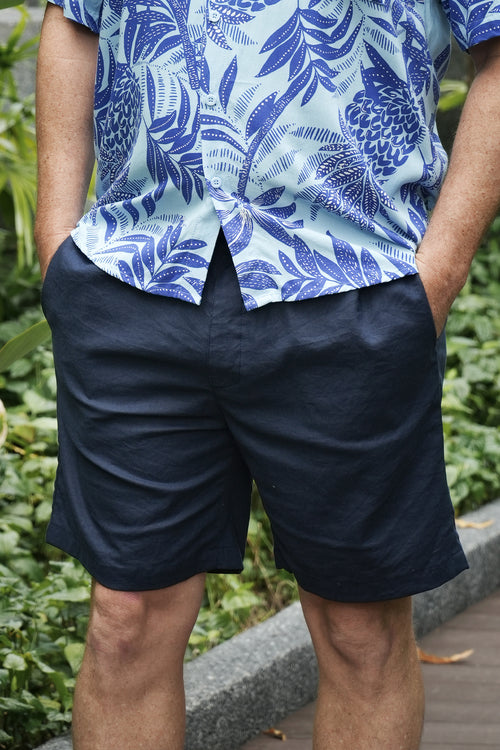 Mens Shorts - Navy