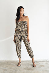 Jenny Jumpsuit - Tropical Neutrals