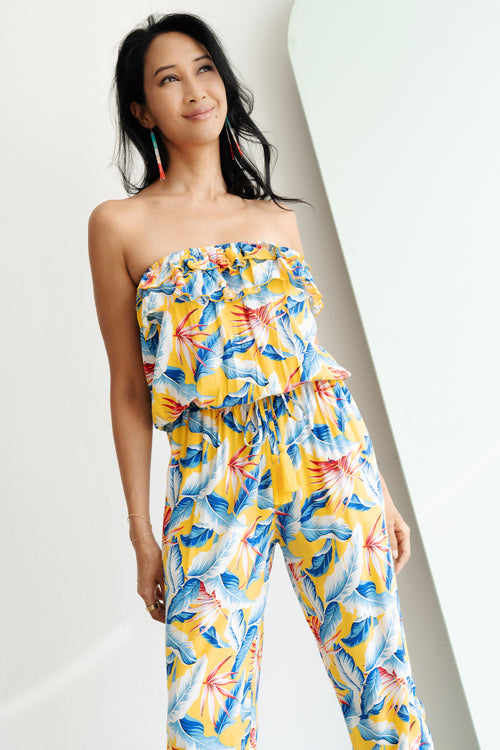 Jenny Jumpsuit - Paradise Yellow