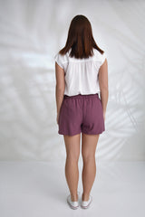 Shorts (Cotton) - Plum