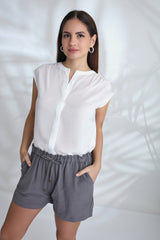 Shorts (Cotton) - Grey