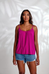 Poppy Top - Magenta