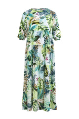 Dress Tilly Long - Hummingbird White