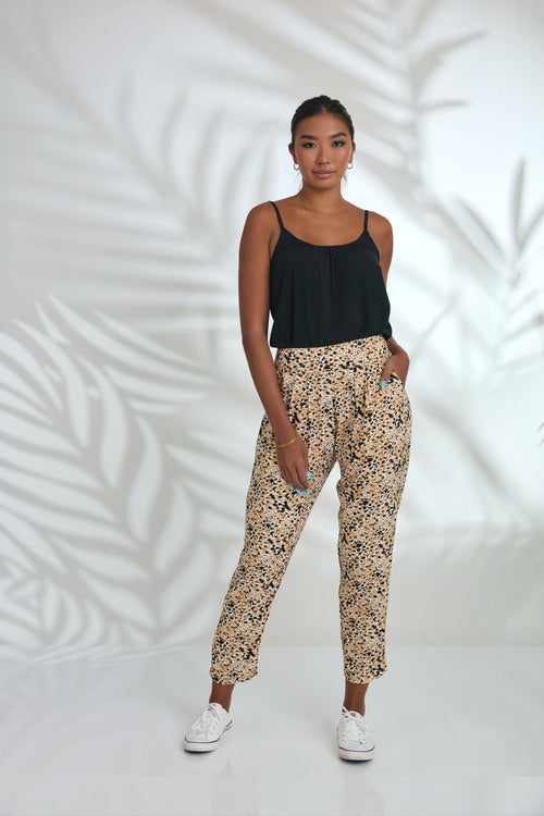 Pant Kelly - Cheetah Brown
