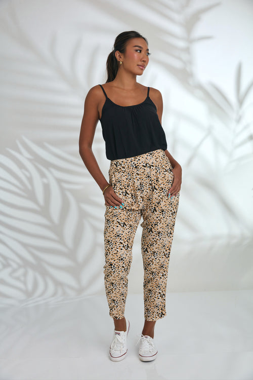 Pant Kelly - Cheetah Brown